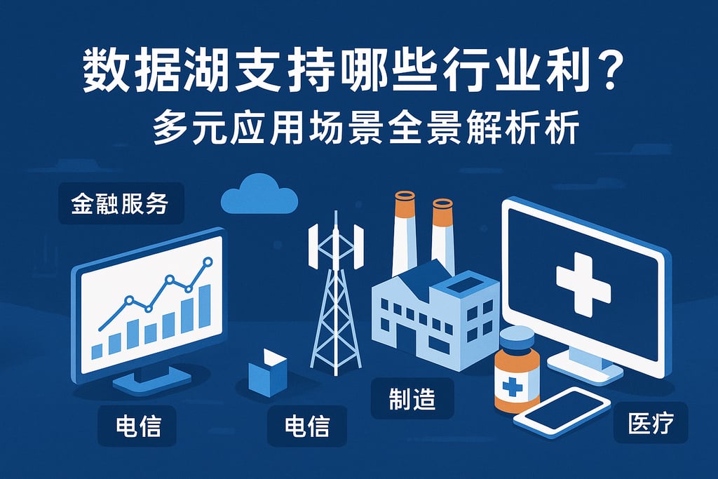 数据湖支持哪些行业？多元应用场景全景解析