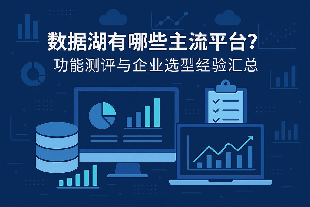 数据湖有哪些主流平台？功能测评与企业选型经验汇总