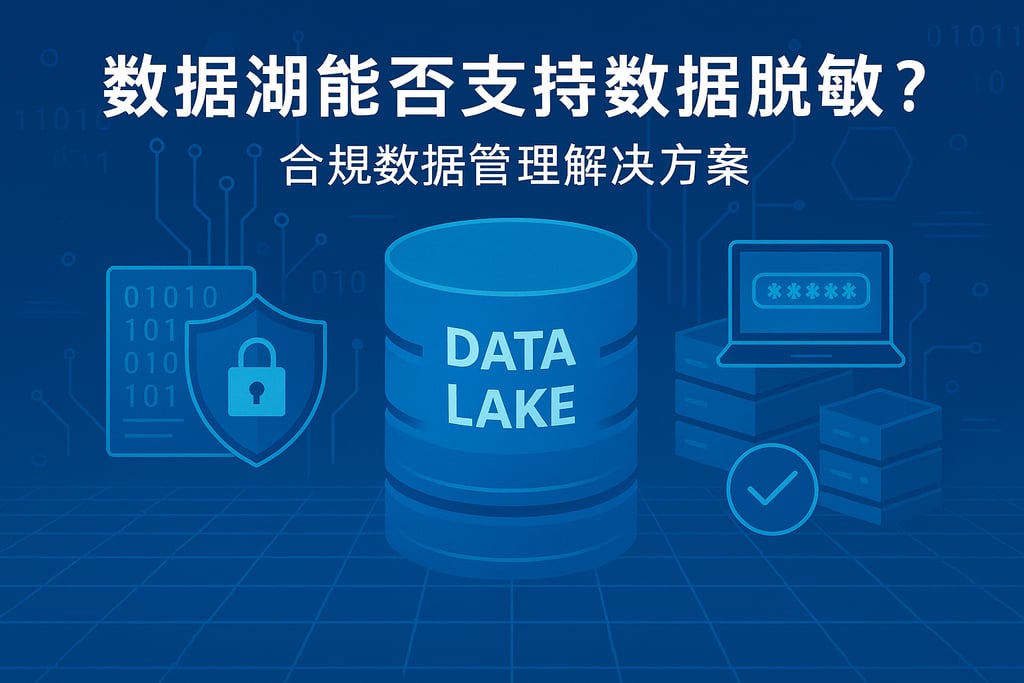 数据湖能否支持数据脱敏？合规数据管理解决方案
