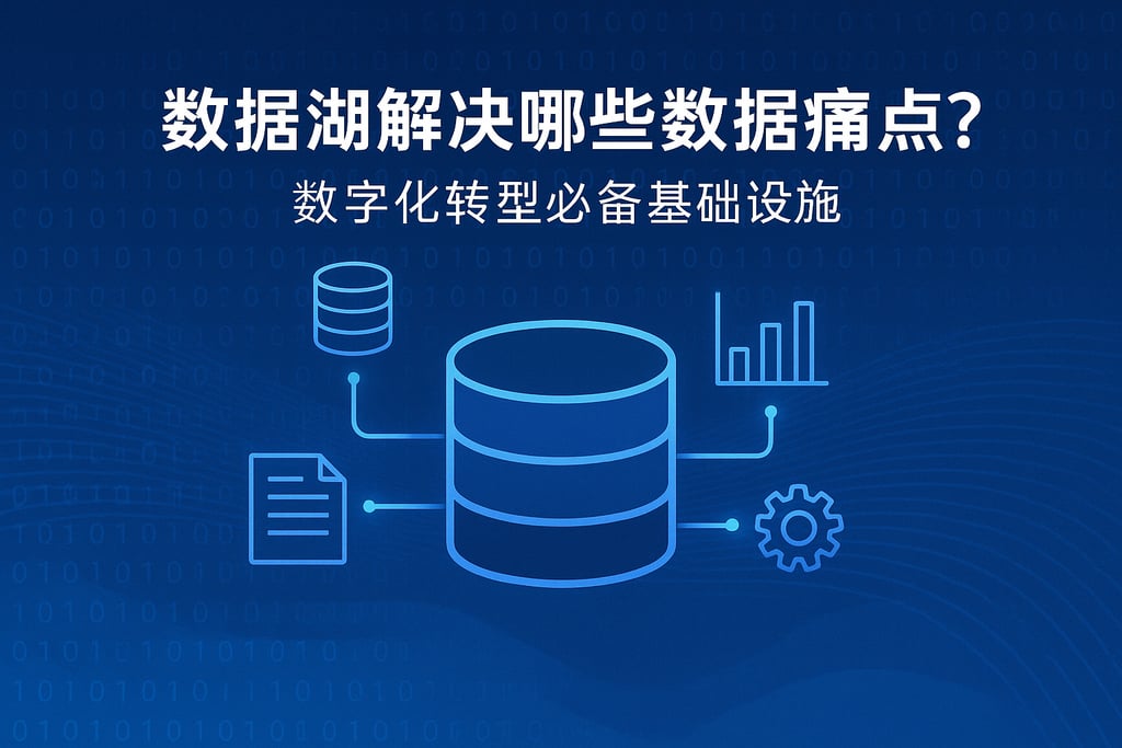数据湖解决哪些数据痛点？数字化转型必备基础设施
