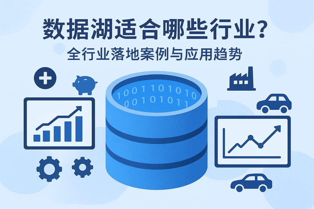数据湖适合哪些行业？全行业落地案例与应用趋势