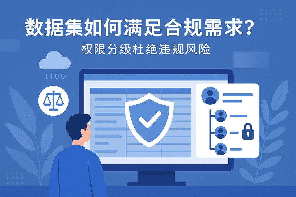 数据集如何满足合规需求？权限分级杜绝违规风险