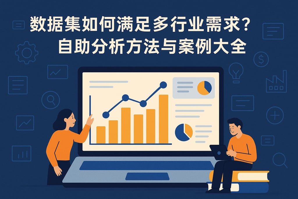 数据集如何满足多行业需求？自助分析方法与案例大全