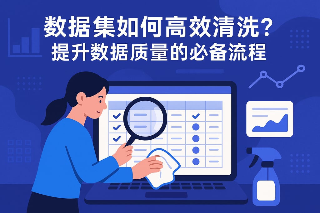 数据集如何高效清洗？提升数据质量的必备流程
