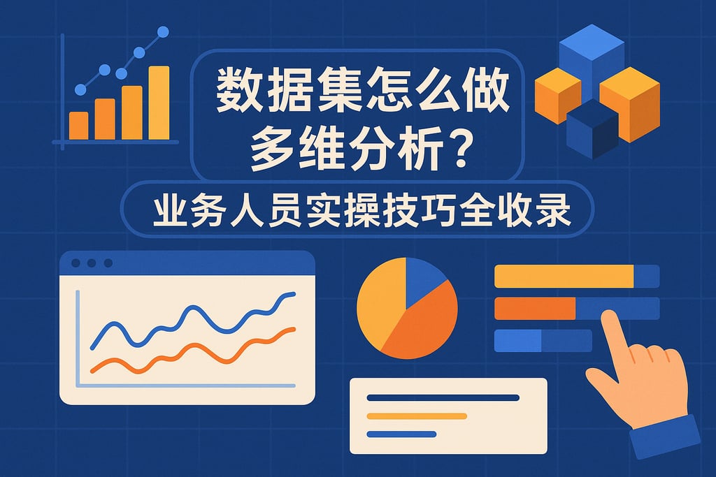 数据集怎么做多维分析？业务人员实操技巧全收录