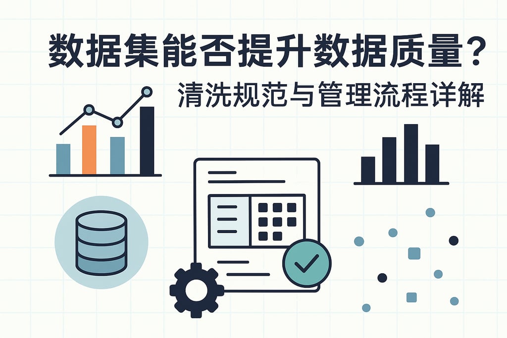 数据集能否提升数据质量？清洗规范与管理流程详解