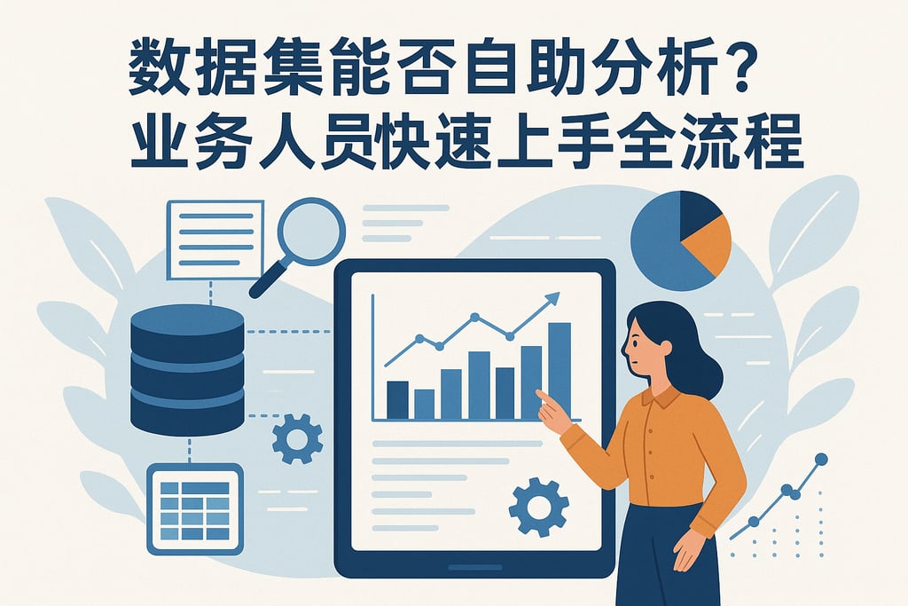 数据集能否自助分析？业务人员快速上手全流程
