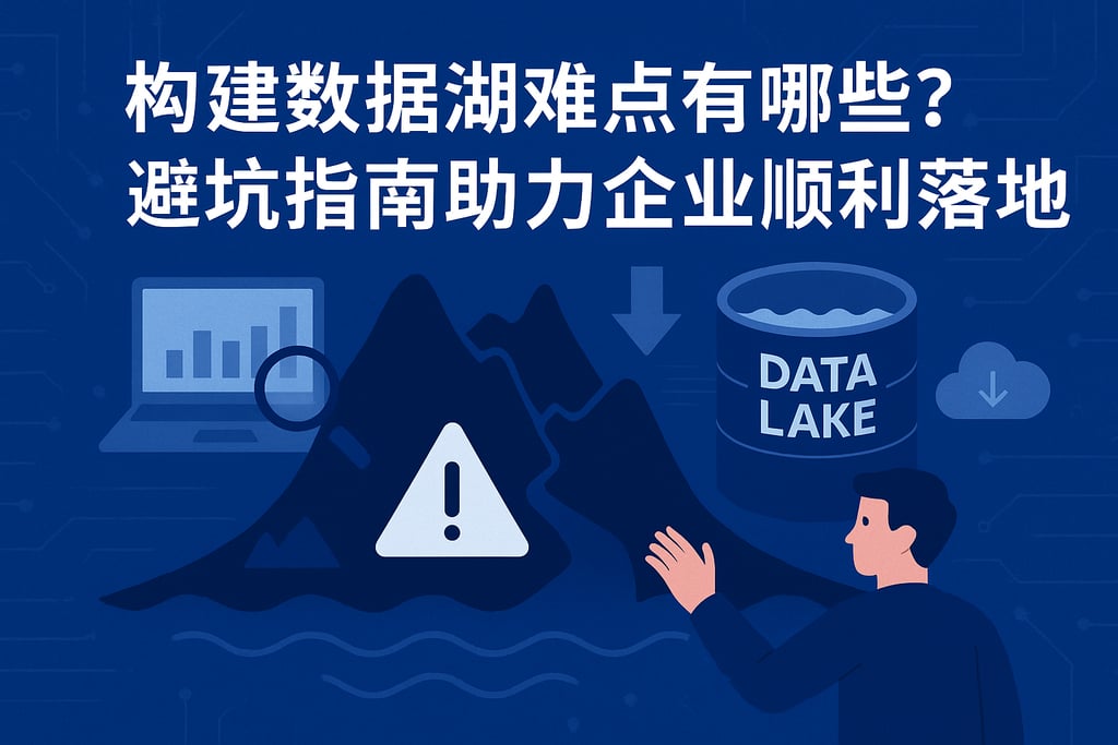 构建数据湖难点有哪些？避坑指南助力企业顺利落地