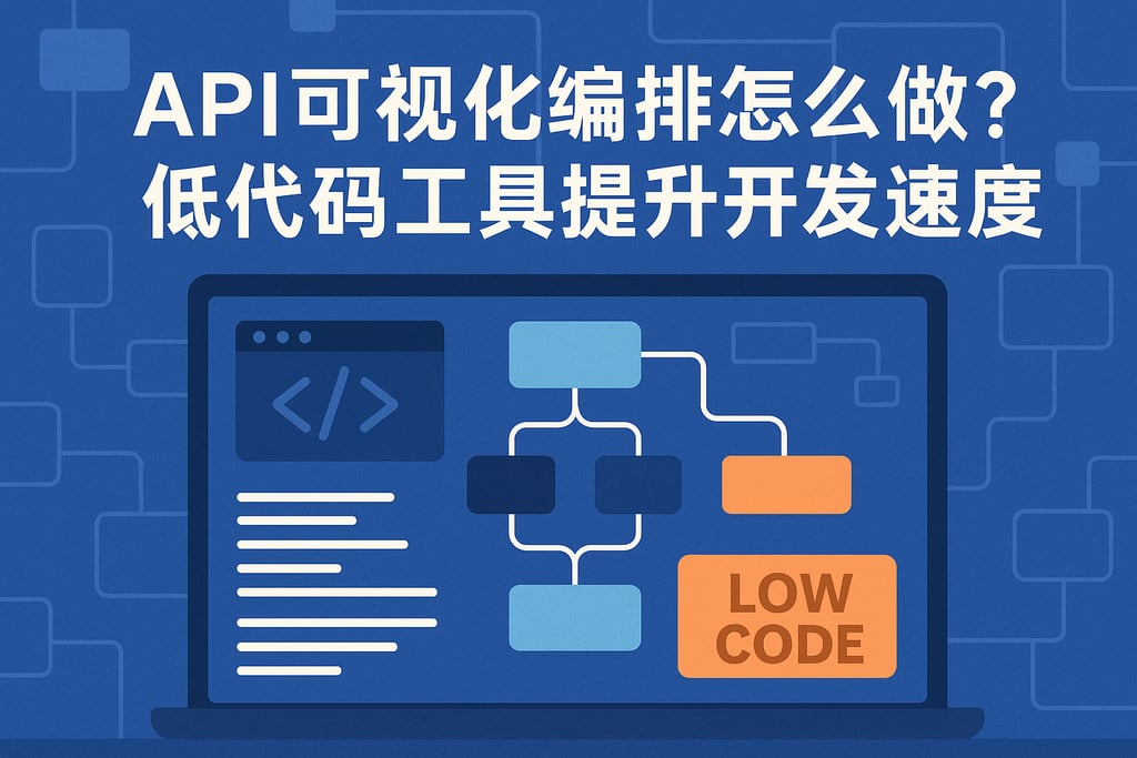 API可视化编排怎么做？低代码工具提升开发速度
