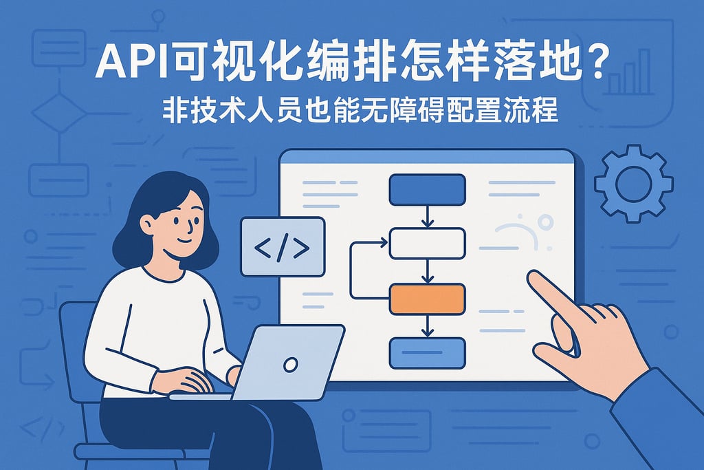 API可视化编排怎样落地？非技术人员也能无障碍配置流程