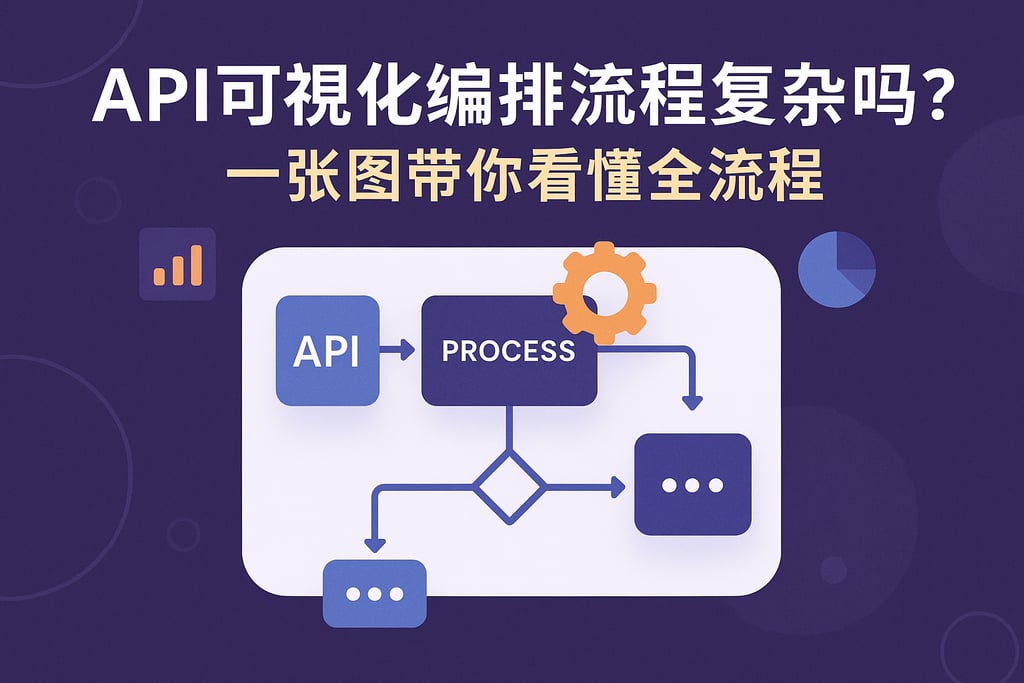 API可视化编排流程复杂吗？一张图带你看懂全流程