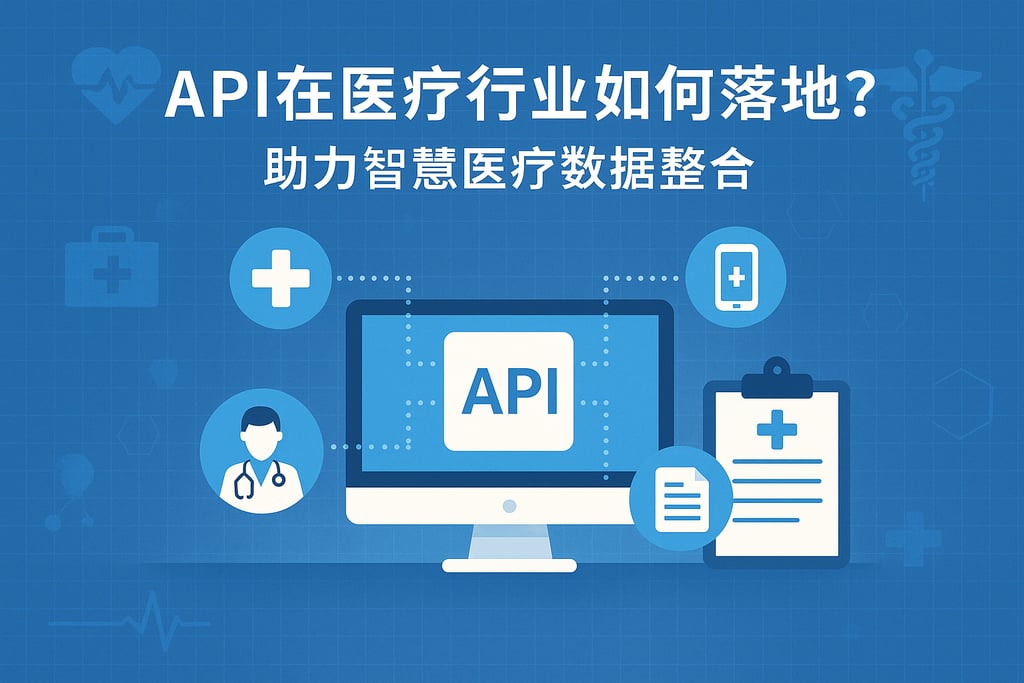 API在医疗行业如何落地？助力智慧医疗数据整合