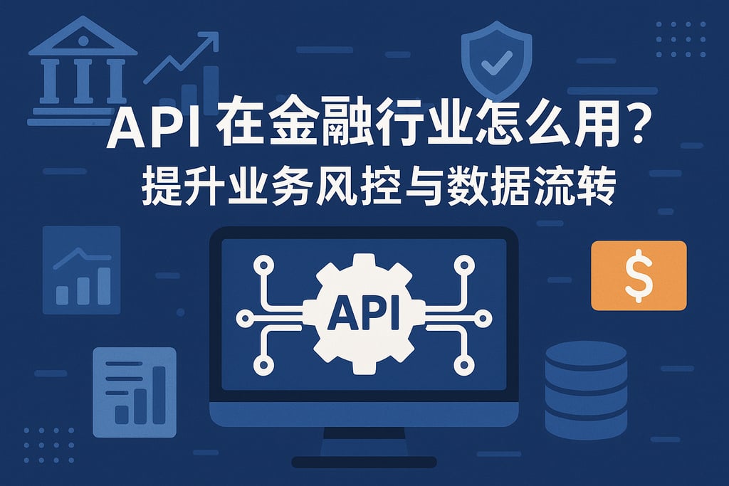 API在金融行业怎么用？提升业务风控与数据流转