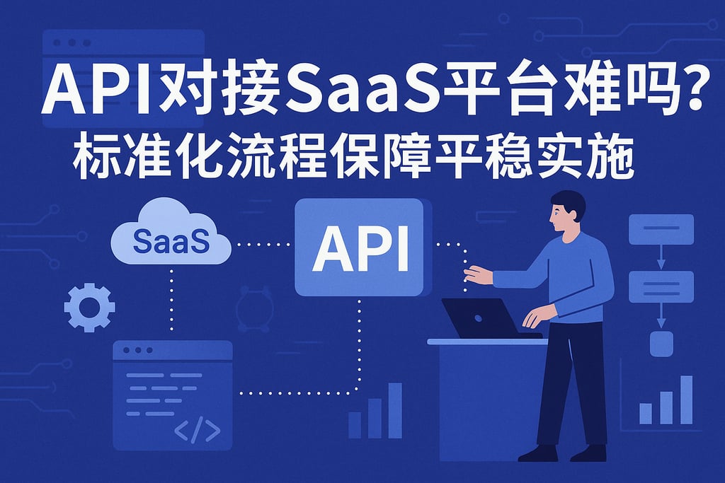 API对接SaaS平台难吗？标准化流程保障平稳实施