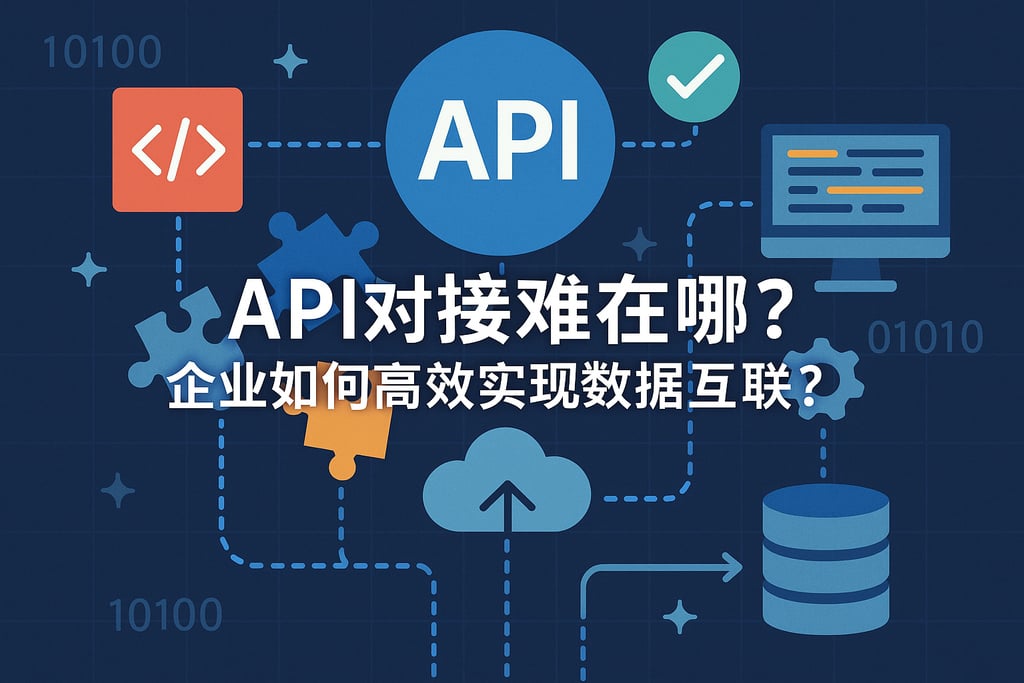 API对接难在哪？企业如何高效实现数据互联？