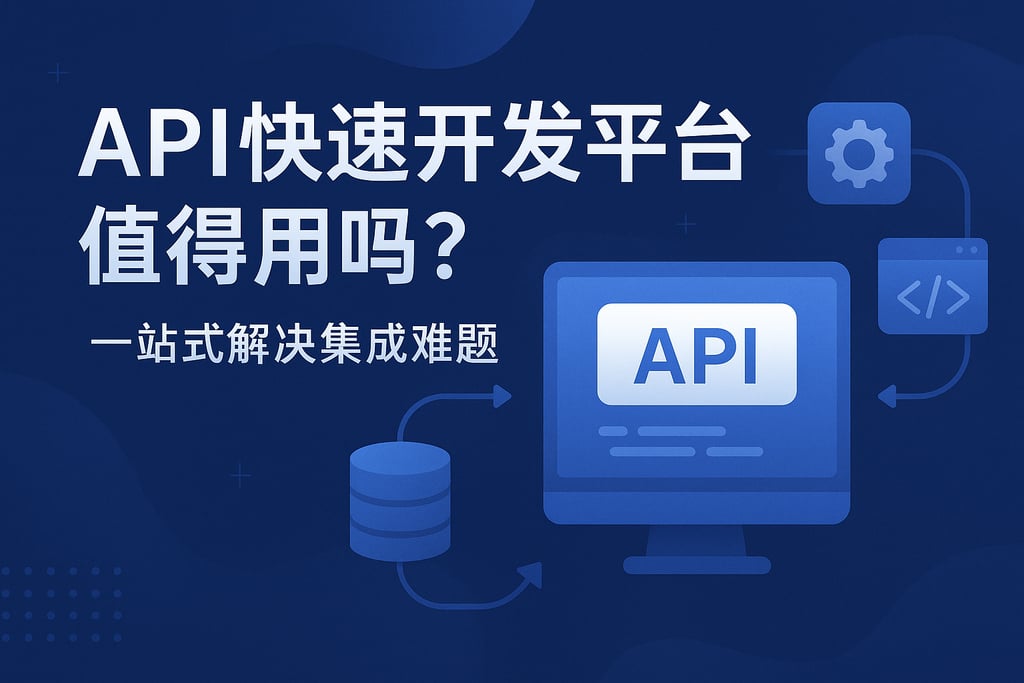 API快速开发平台值得用吗？一站式解决集成难题