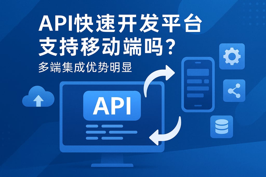 API快速开发平台支持移动端吗？多端集成优势明显