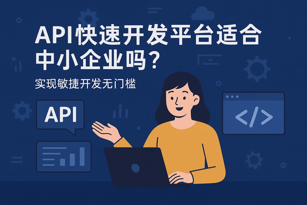 API快速开发平台适合中小企业吗？实现敏捷开发无门槛