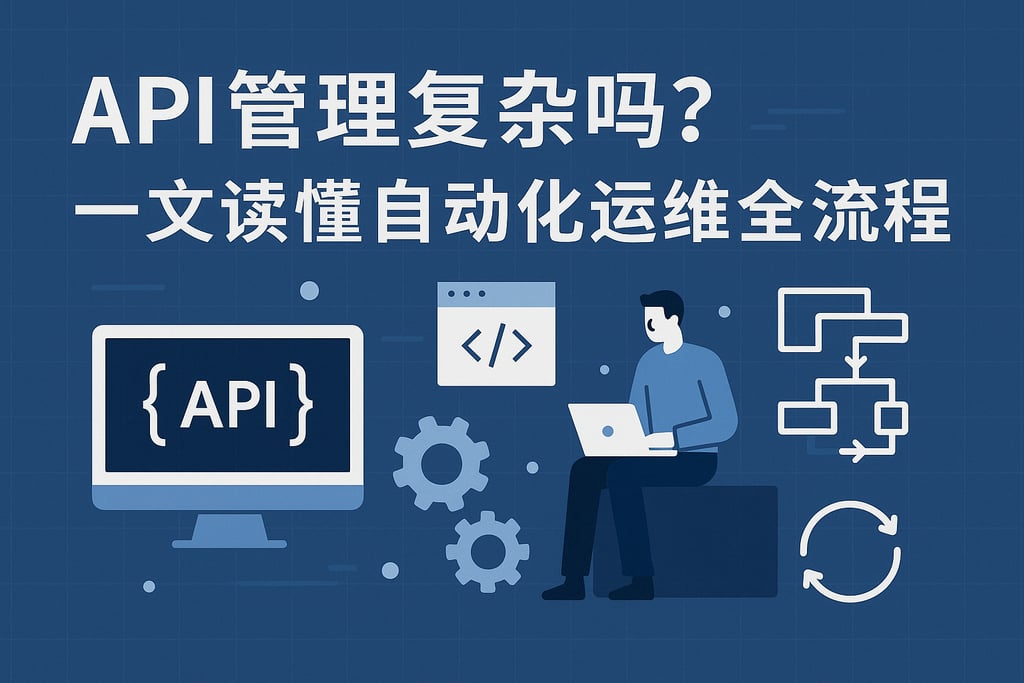 API管理复杂吗？一文读懂自动化运维全流程