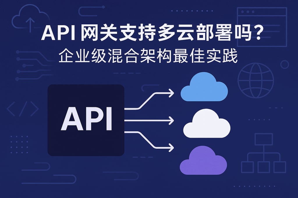 API网关支持多云部署吗？企业级混合架构最佳实践
