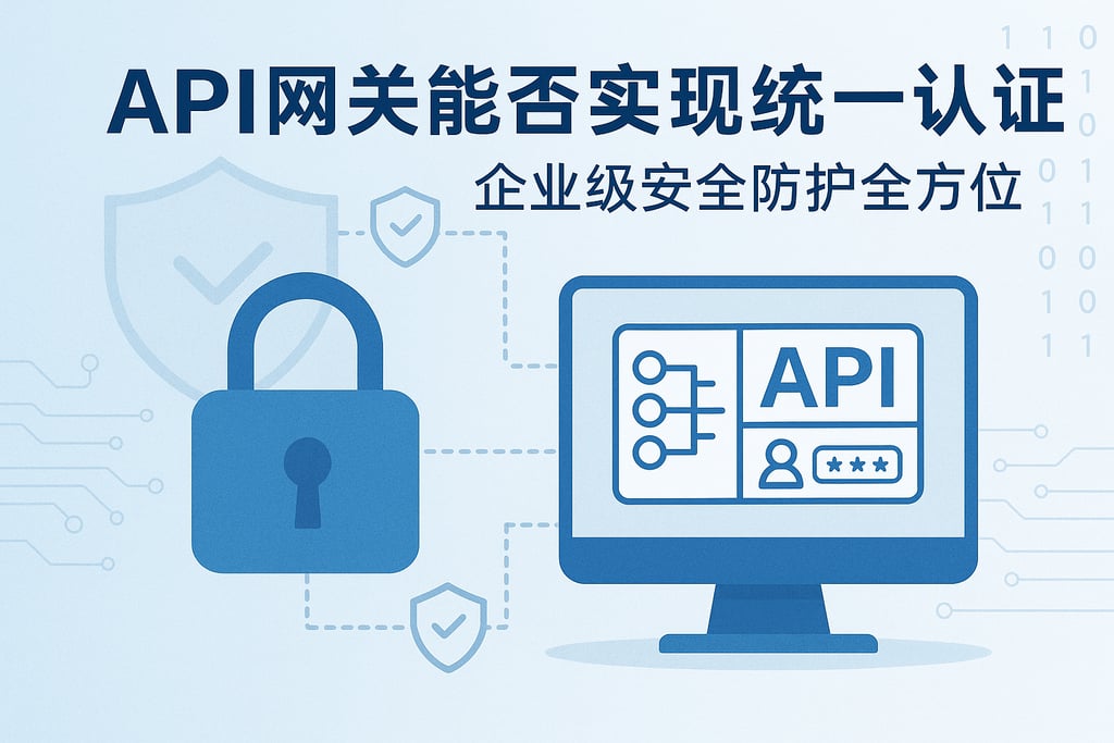 API网关能否实现统一认证？企业级安全防护全方位