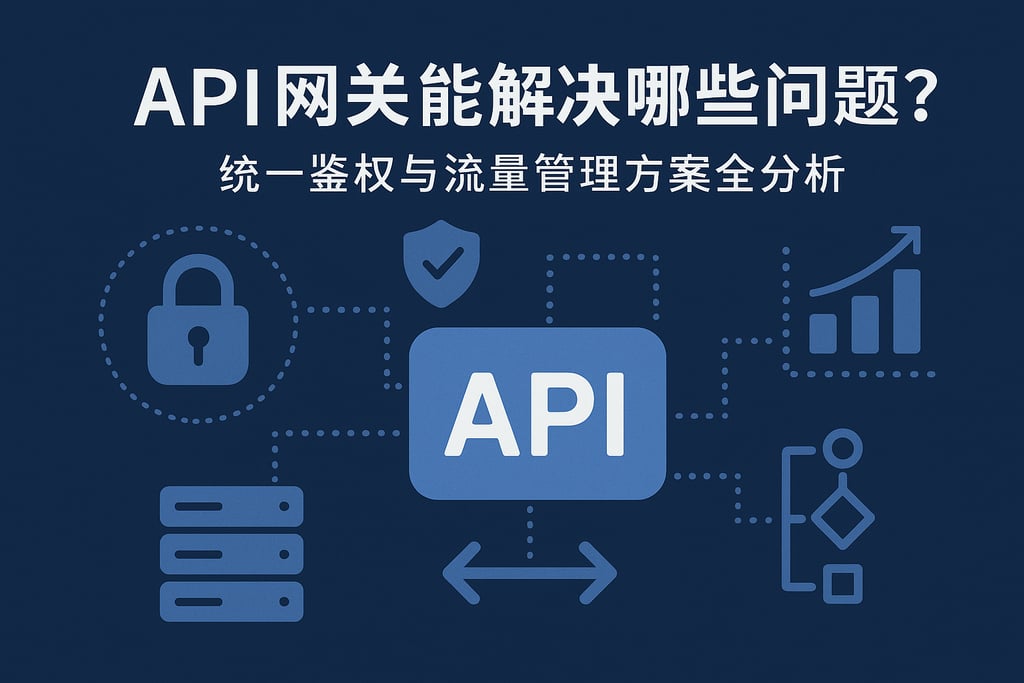 API网关能解决哪些问题？统一鉴权与流量管理方案全分析