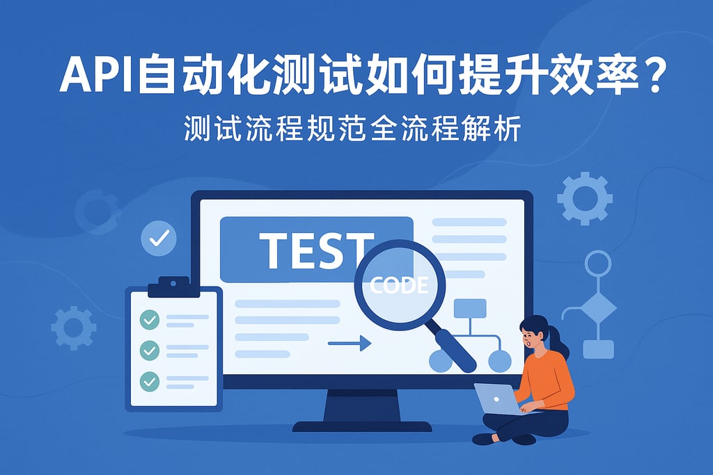 API自动化测试如何提升效率？测试流程规范全流程解析