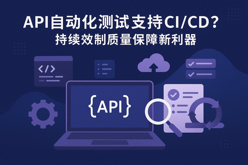 API自动化测试支持CI/CD吗？持续交付质量保障新利器