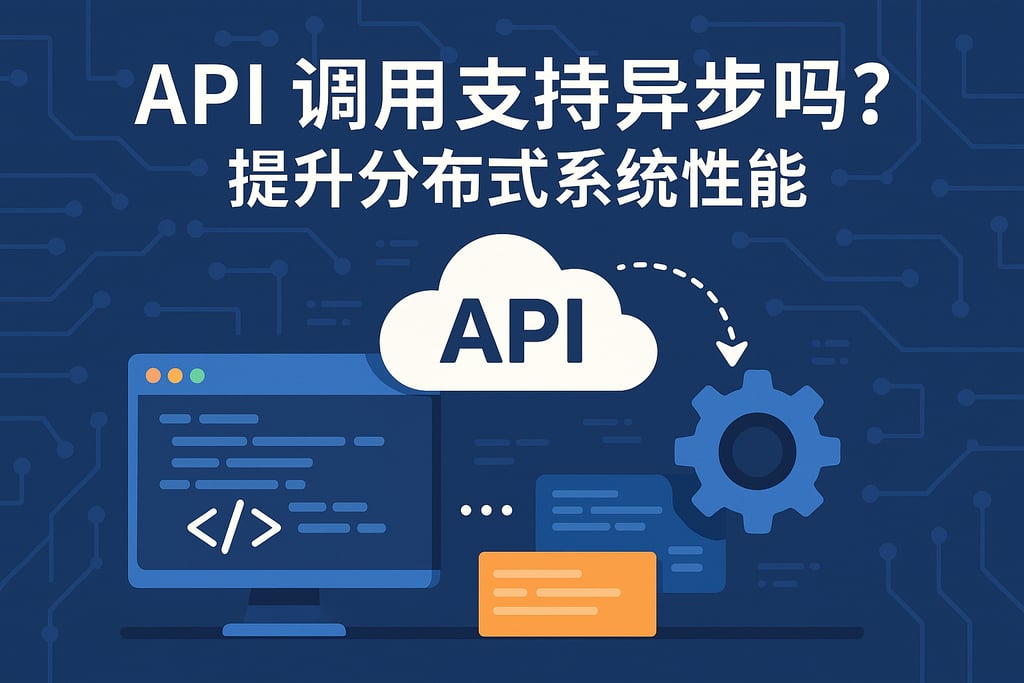API调用可支持异步吗？提升分布式系统性能