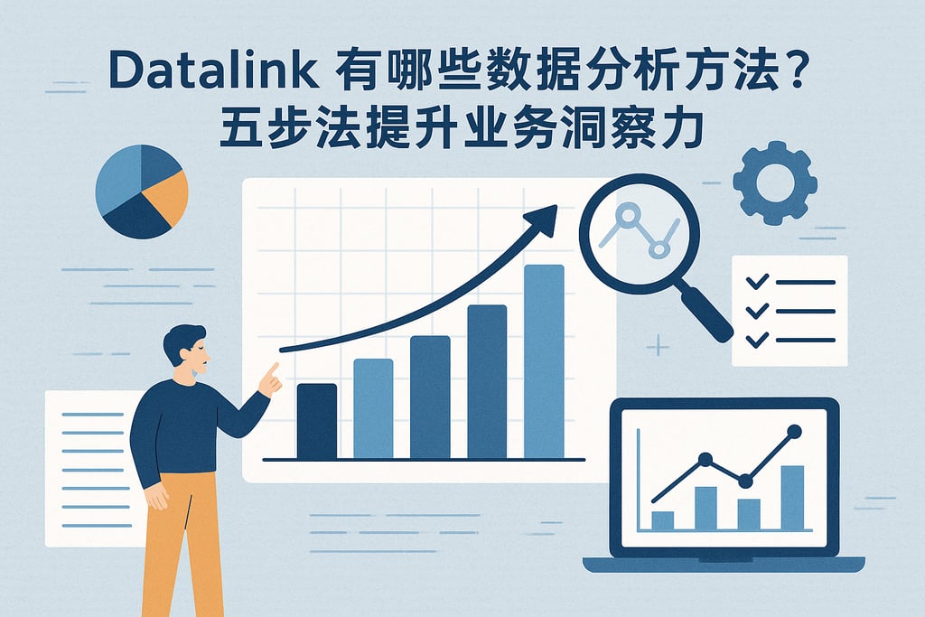 datalink有哪些数据分析方法?五步法提升业务洞察力 - FineDataLink数据集成平台