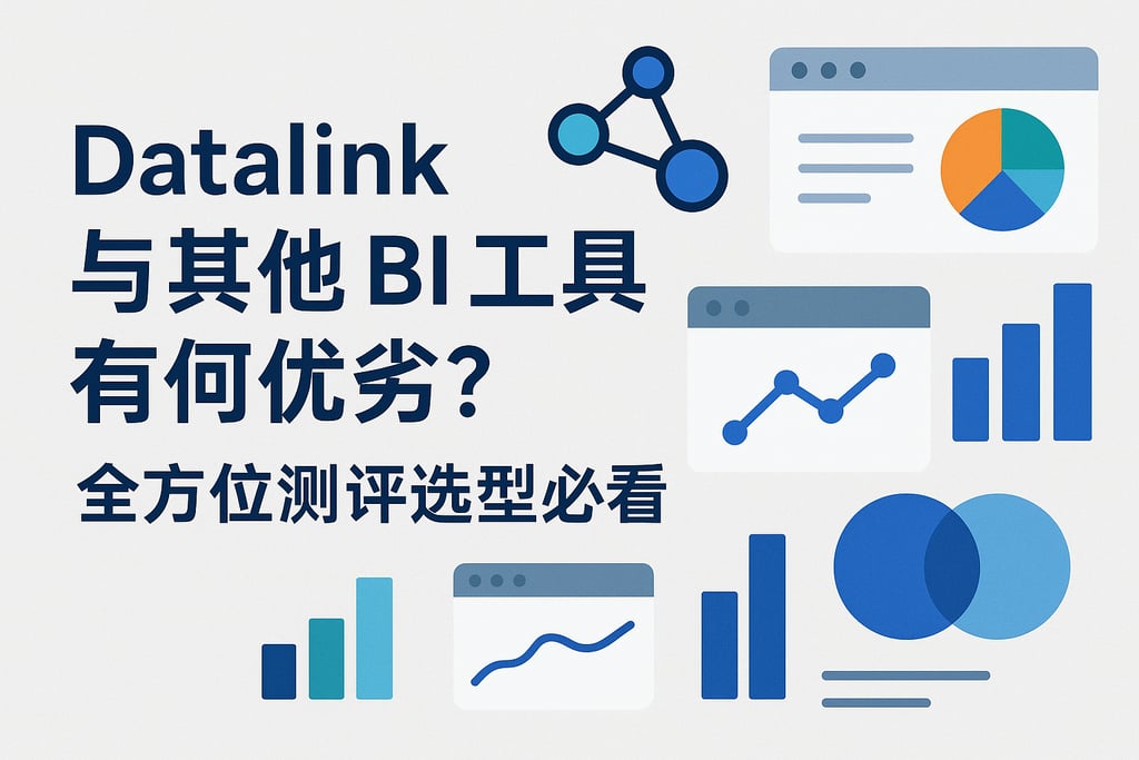 datalink与其他BI工具有何优劣？全方位测评选型必看
