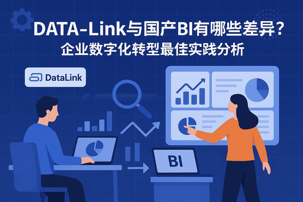 datalink与国产BI有哪些差异？企业数字化转型最佳实践分析