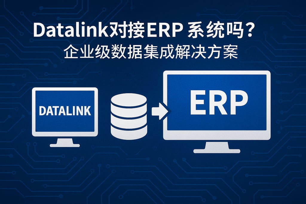 datalink可以对接ERP系统吗？企业级数据集成解决方案