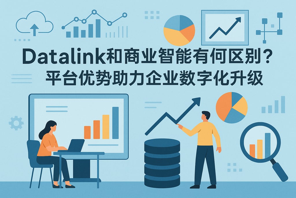 datalink和商业智能有何区别？平台优势助力企业数字化升级