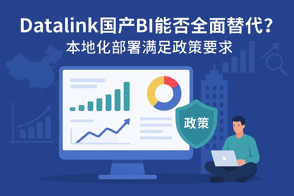 datalink国产BI能否全面替代？本地化部署满足政策要求