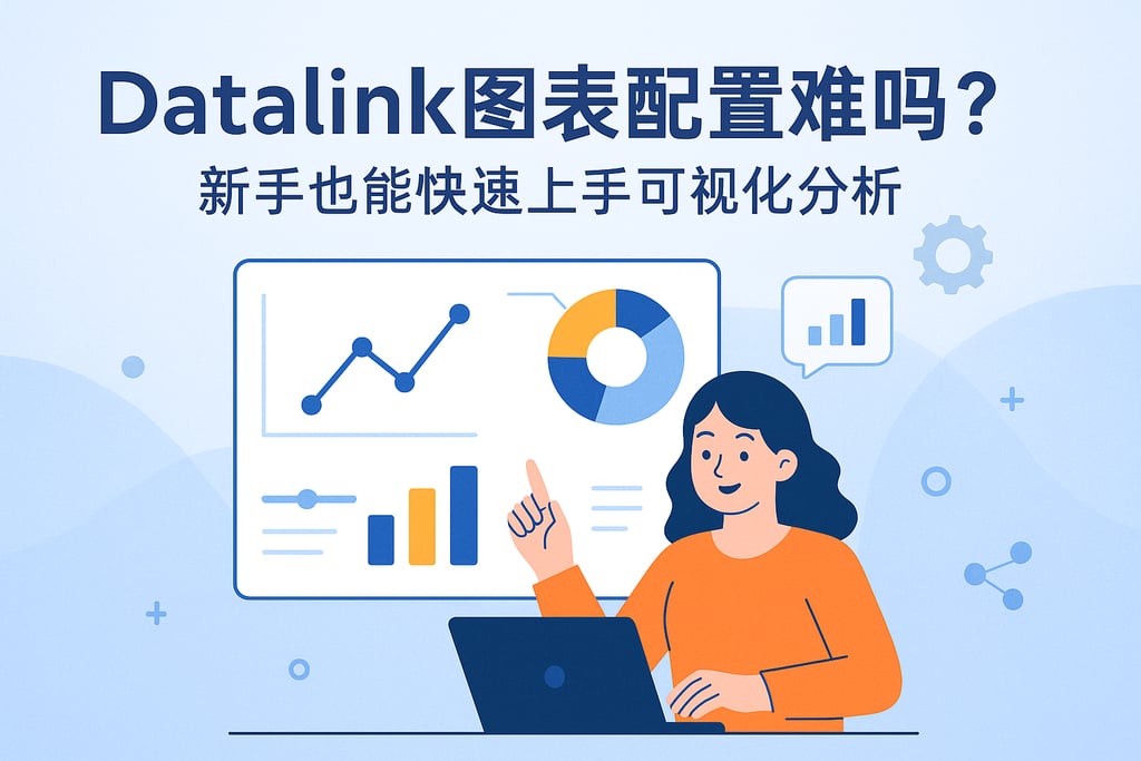 datalink图表配置难吗？新手也能快速上手可视化分析