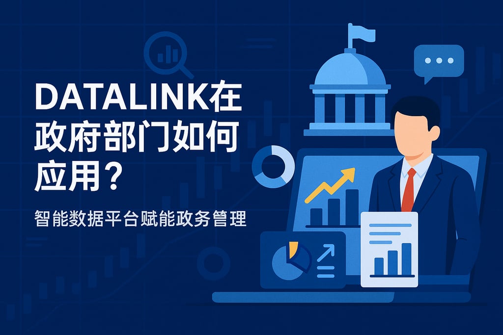 datalink在政府部门如何应用？智能数据平台赋能政务管理
