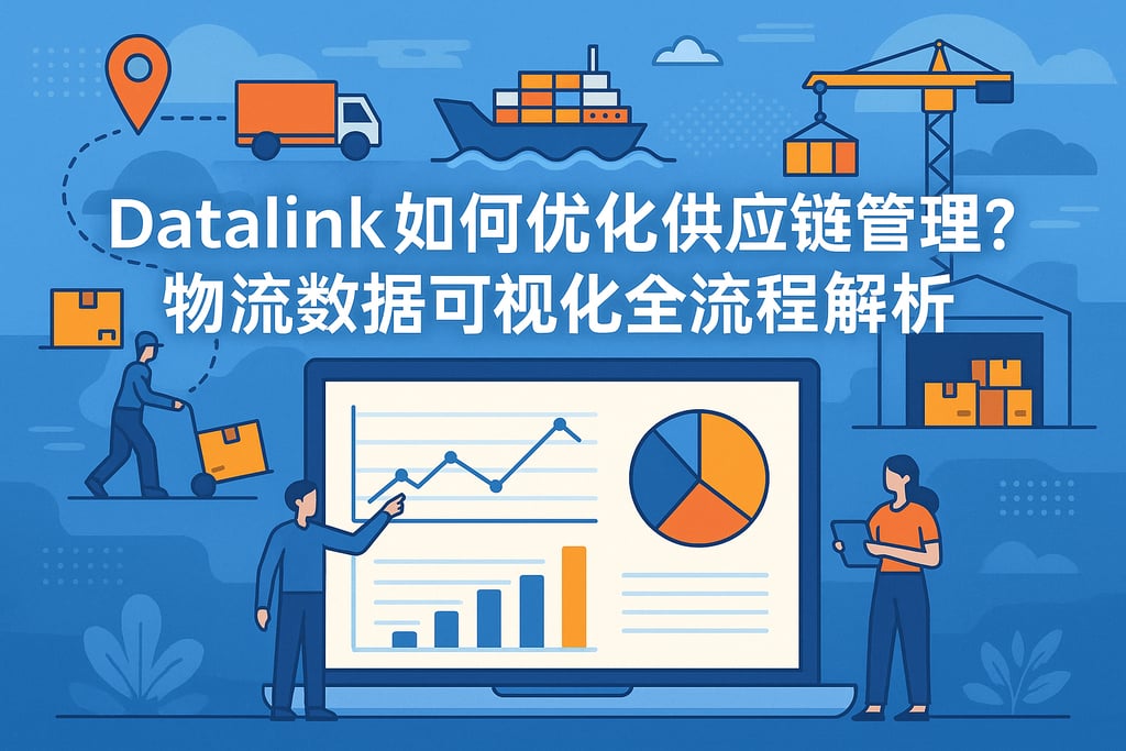 datalink如何优化供应链管理？物流数据可视化全流程解析