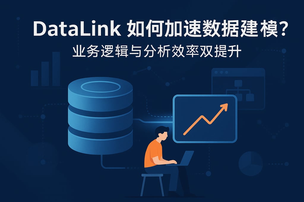 datalink如何加速数据建模？业务逻辑与分析效率双提升