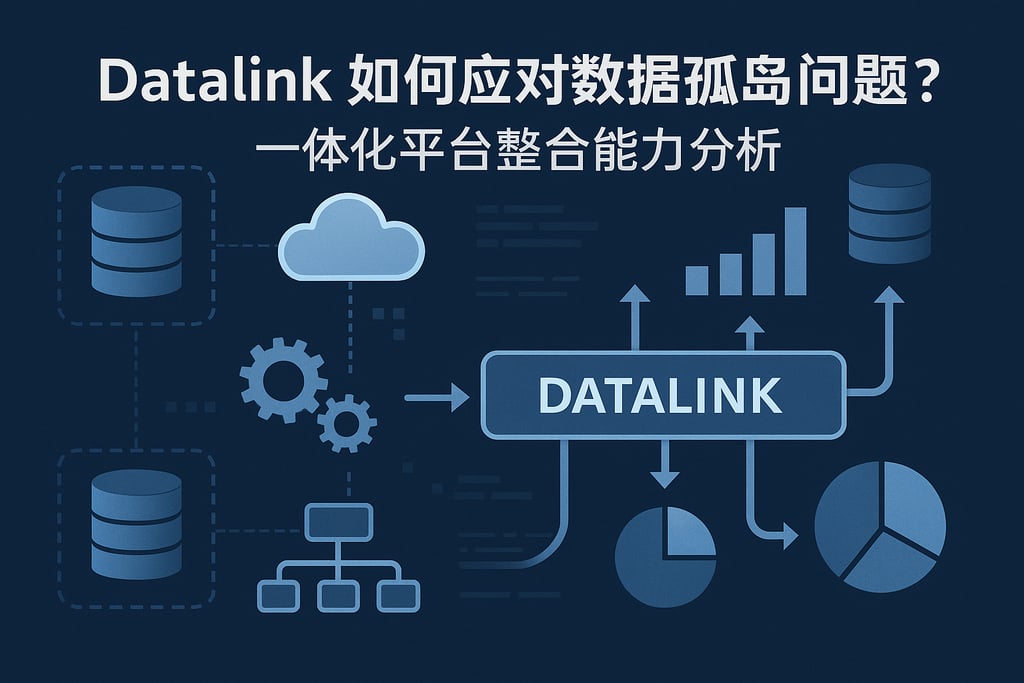 datalink如何应对数据孤岛问题？一体化平台整合能力分析
