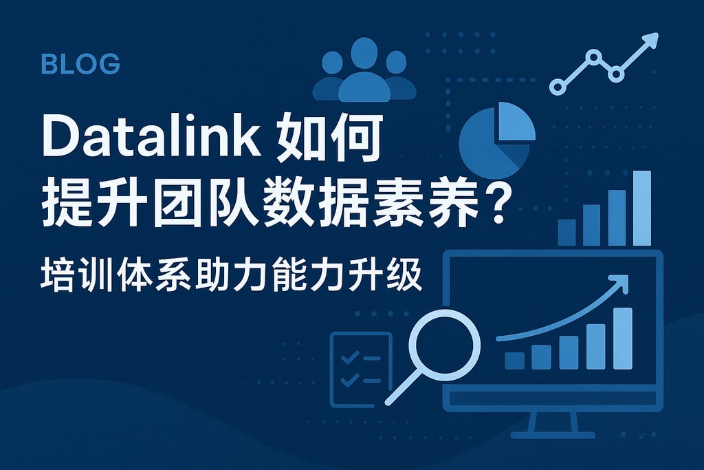 datalink如何提升团队数据素养？培训体系助力能力升级