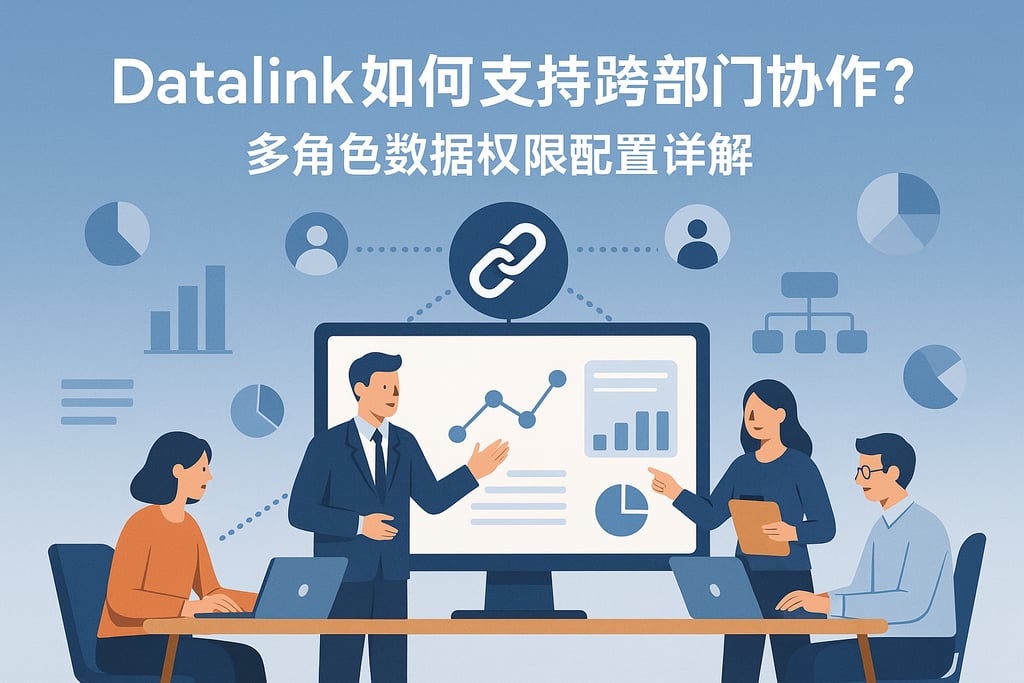 datalink如何支持跨部门协作？多角色数据权限配置详解