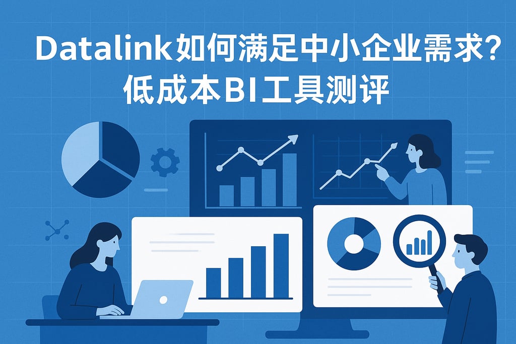 datalink如何满足中小企业需求？低成本BI工具测评