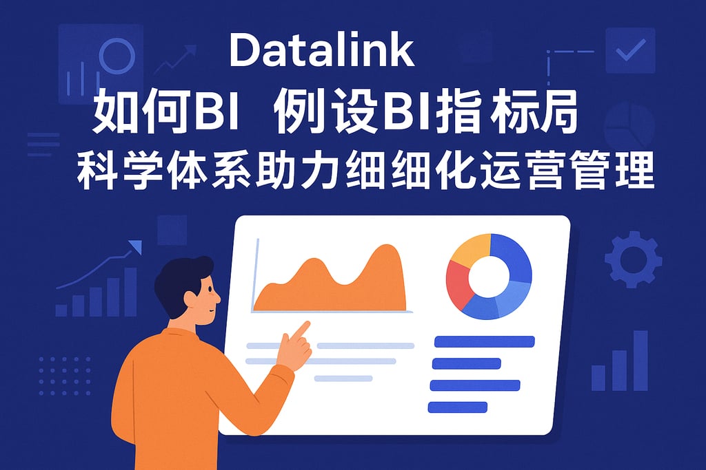 datalink如何设计BI指标？科学体系助力精细化运营管理