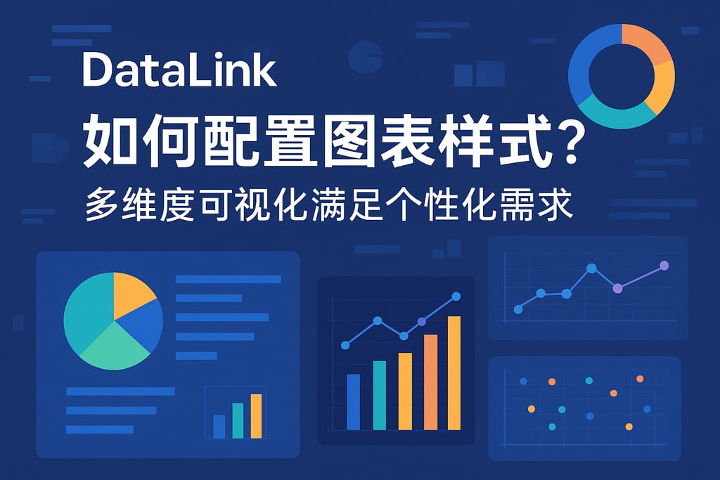 datalink如何配置图表样式？多维度可视化满足个性化需求