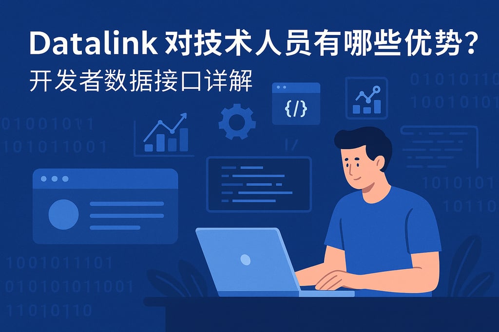 datalink对技术人员有哪些优势？开发者数据接口详解