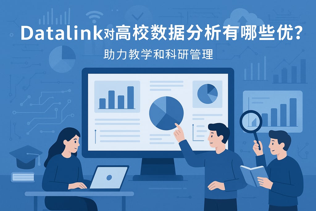 datalink对高校数据分析有哪些优势？助力教学和科研管理