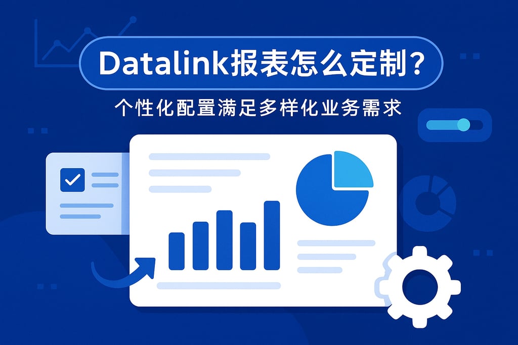 datalink报表怎么定制？个性化配置满足多样化业务需求