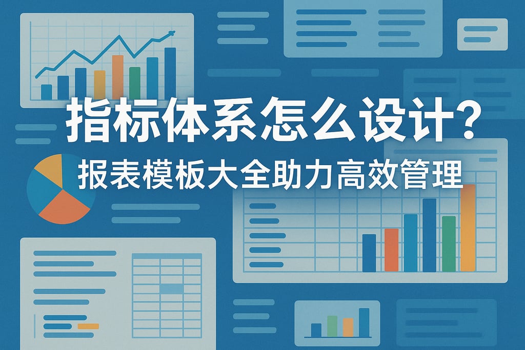 datalink指标体系怎么设计？报表模板大全助力高效管理