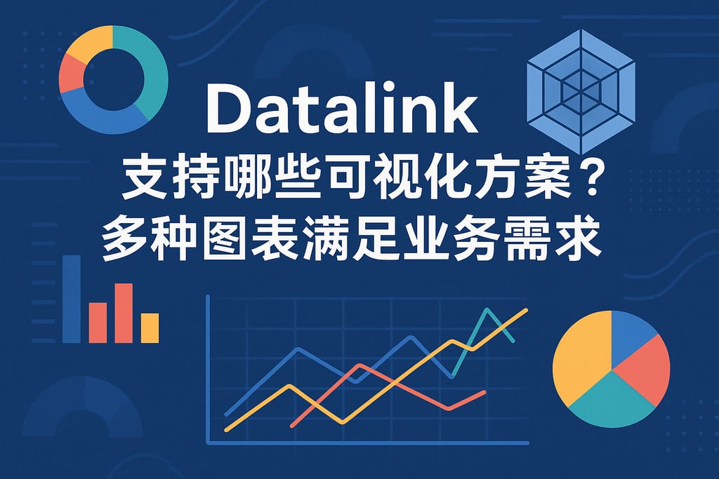 datalink支持哪些可视化方案？多种图表满足业务需求